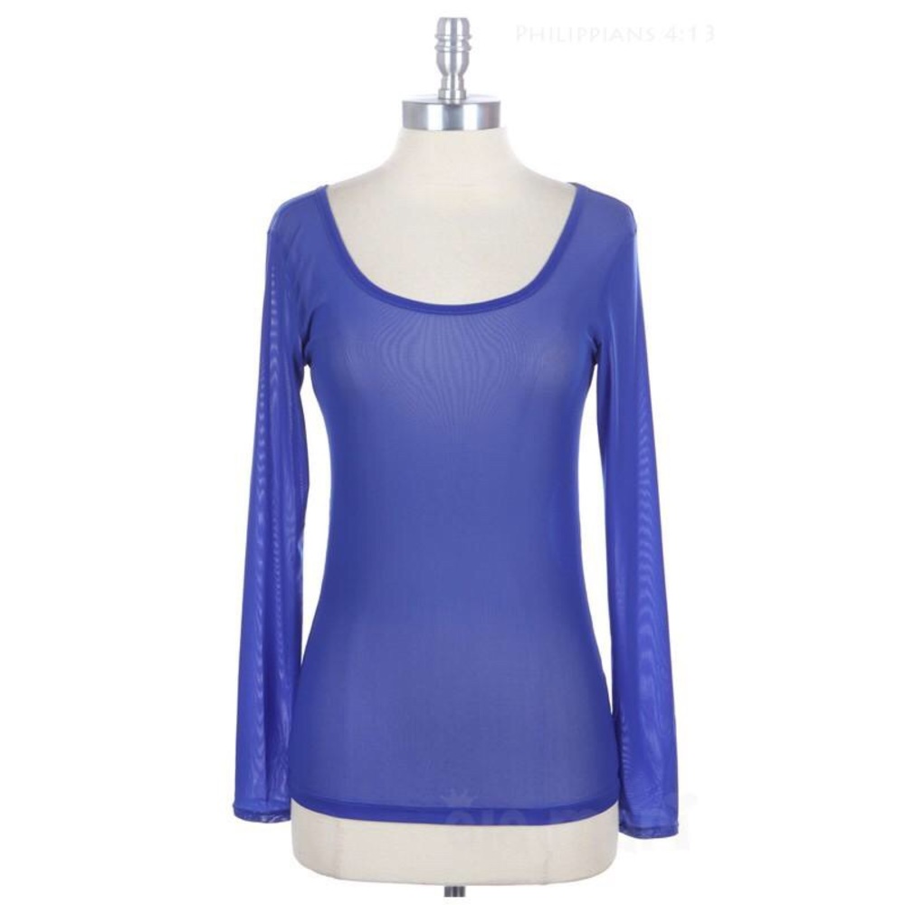NEW! Sheer Top
